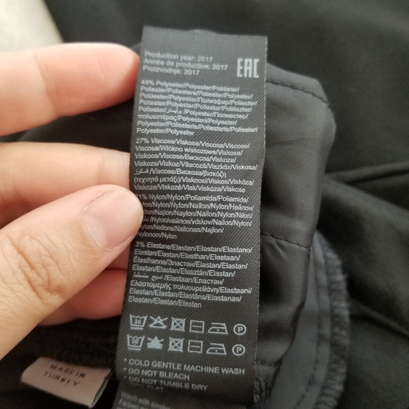 VERO MODA Women Black Victoria Ankle Pant Trousers - Picture 9 of 11